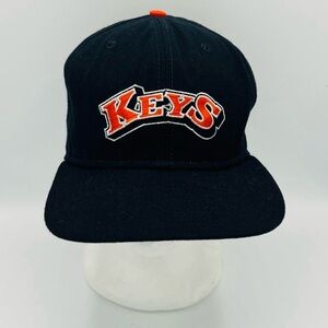 Vintage 90s Frederick KEYS SnapBack Baseball Hat - Retro NEW ERA - Made in USA